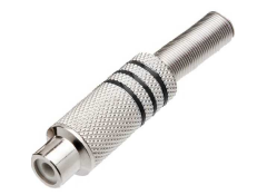 Foto do produto CONECTOR RCA FEMEA METALICO